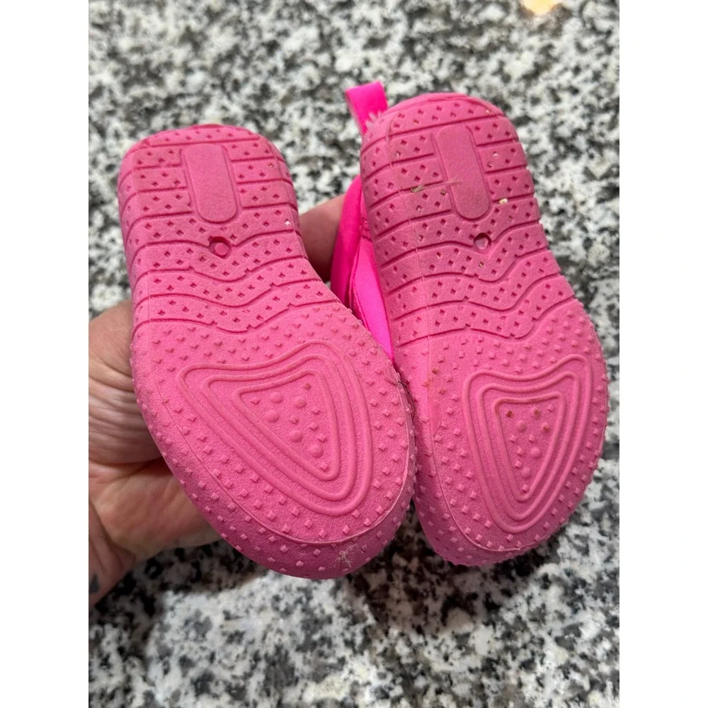 Green Sprouts Water Shoes Toddler Size 4 Pink Mesh Breathable Beach Pool